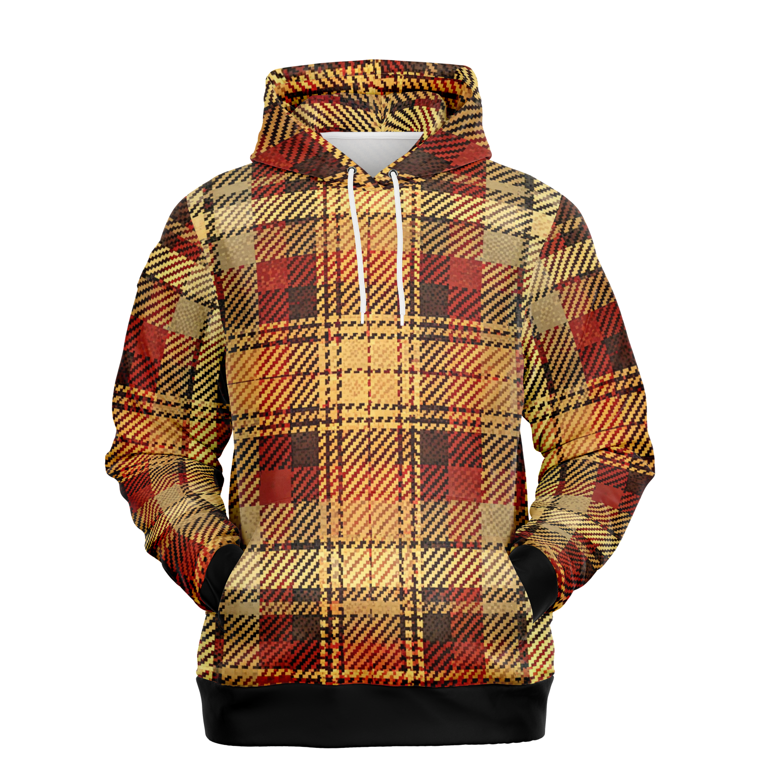 Herbstkaro Mensch-Hund Kapuzenpullover Set Herbstkaro Mensch-Hund Kapuzenpullover Set TwinTails