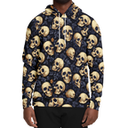 Skulls Muster Kapuzenpullover - Unisex  Athletic Hoodie - AOP TwinTails