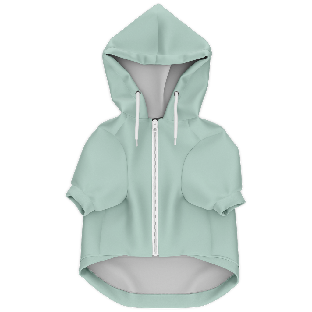 Dusty Mint Mensch-Hund Kapuzenpullover Set  Mensch-Hund Kapuzenpullover Set TwinTails