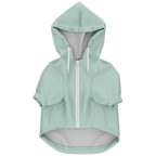 Dusty Mint Mensch-Hund Kapuzenpullover Set  Mensch-Hund Kapuzenpullover Set TwinTails