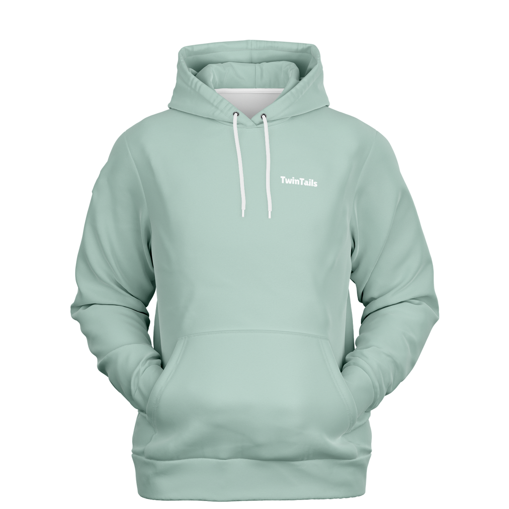 Dusty Mint Mensch-Hund Kapuzenpullover Set  Mensch-Hund Kapuzenpullover Set TwinTails
