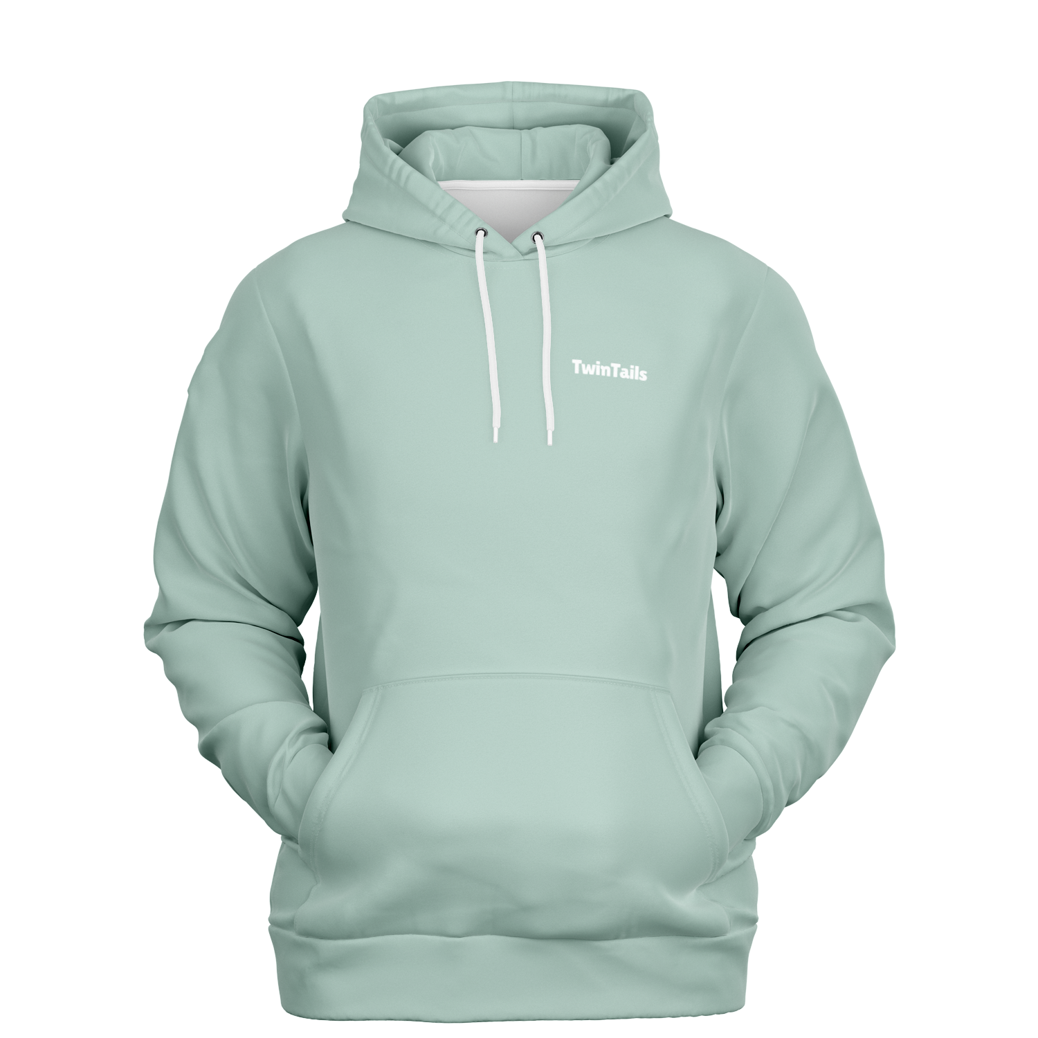 Dusty Mint Mensch-Hund Kapuzenpullover Set  Mensch-Hund Kapuzenpullover Set TwinTails