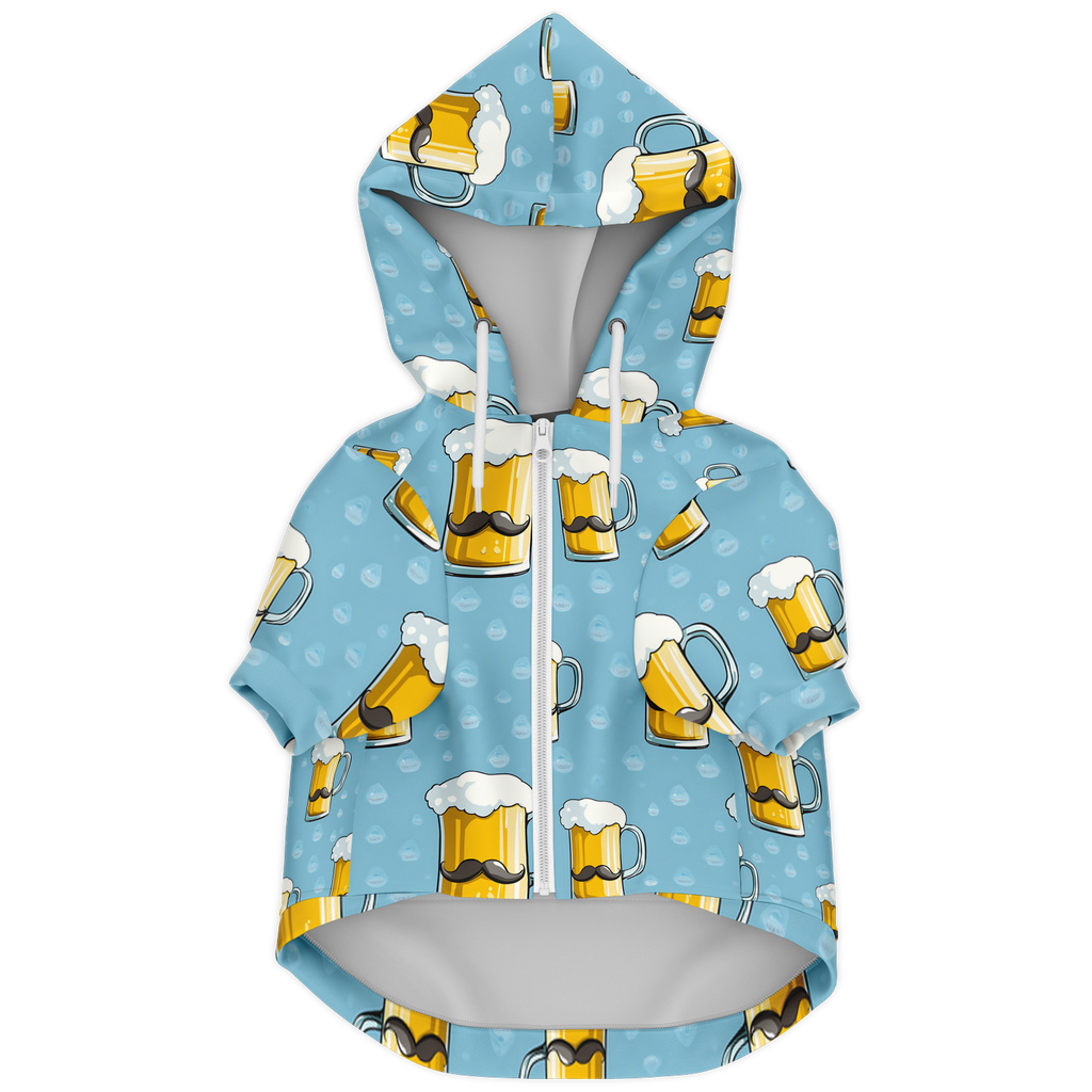 Bier Mustache Mensch-Hund Kapuzenpullover Set  Bier Mustache Mensch-Hund Kapuzenpullover Set TwinTails