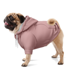 Dusty Rose Hund Kapuzenpullover  Hund Kapuzenpullover TwinTails
