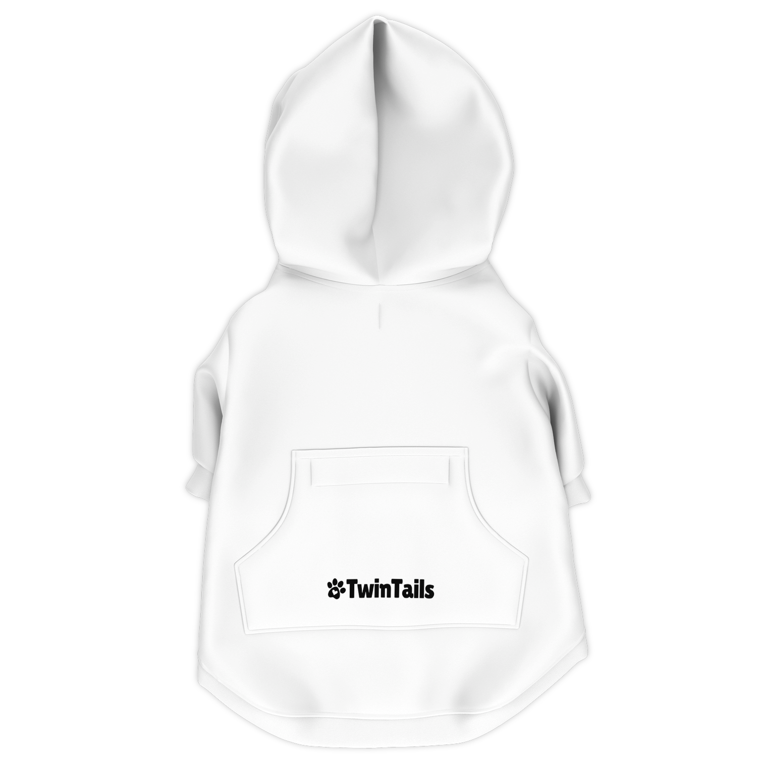 White Necktie Mensch-Hund Kapuzenpullover Set  Mensch-Hund Kapuzenpullover Set TwinTails