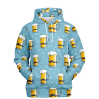 Bier Mustache Mensch-Hund Kapuzenpullover Set  Bier Mustache Mensch-Hund Kapuzenpullover Set TwinTails
