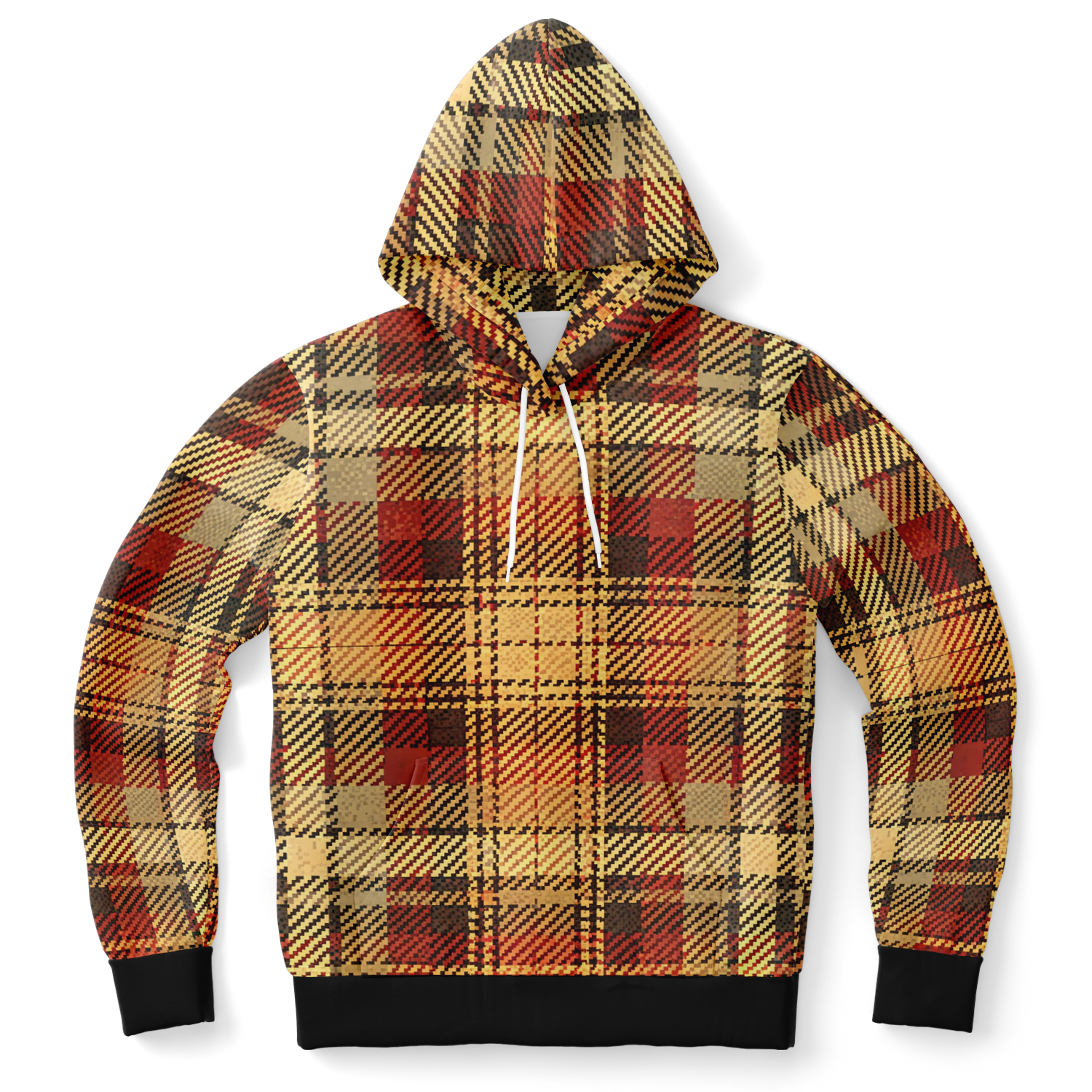 Herbstkaro Kapuzenpullover - Unisex  Herbstkaro Kapuzenpullover - Unisex TwinTails