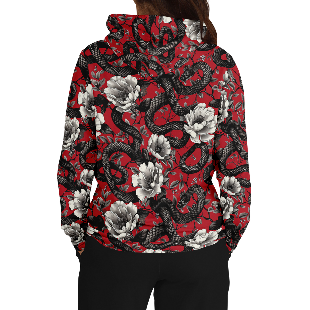 Snaky Dark Kapuzenpullover - Unisex copy  Athletic Hoodie - AOP TwinTails