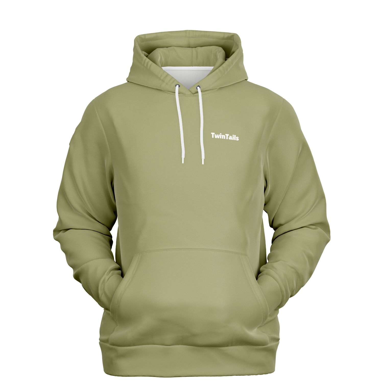 Soft Olive Mensch-Hund Kapuzenpullover Set  Mensch-Hund Kapuzenpullover Set TwinTails