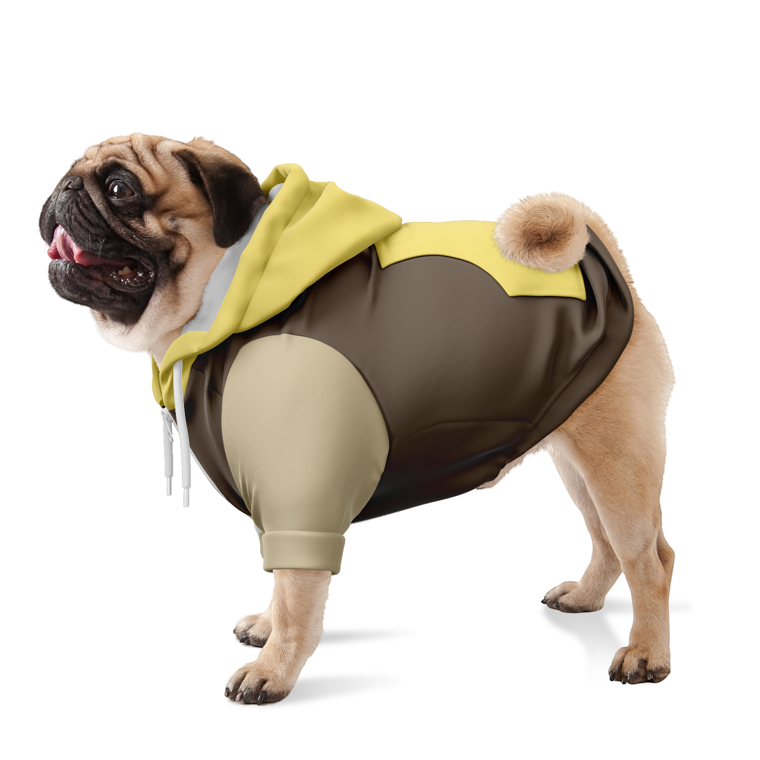 Coffee Break Hund Kapuzenpullover  Coffee Break Hund Kapuzenpullover TwinTails