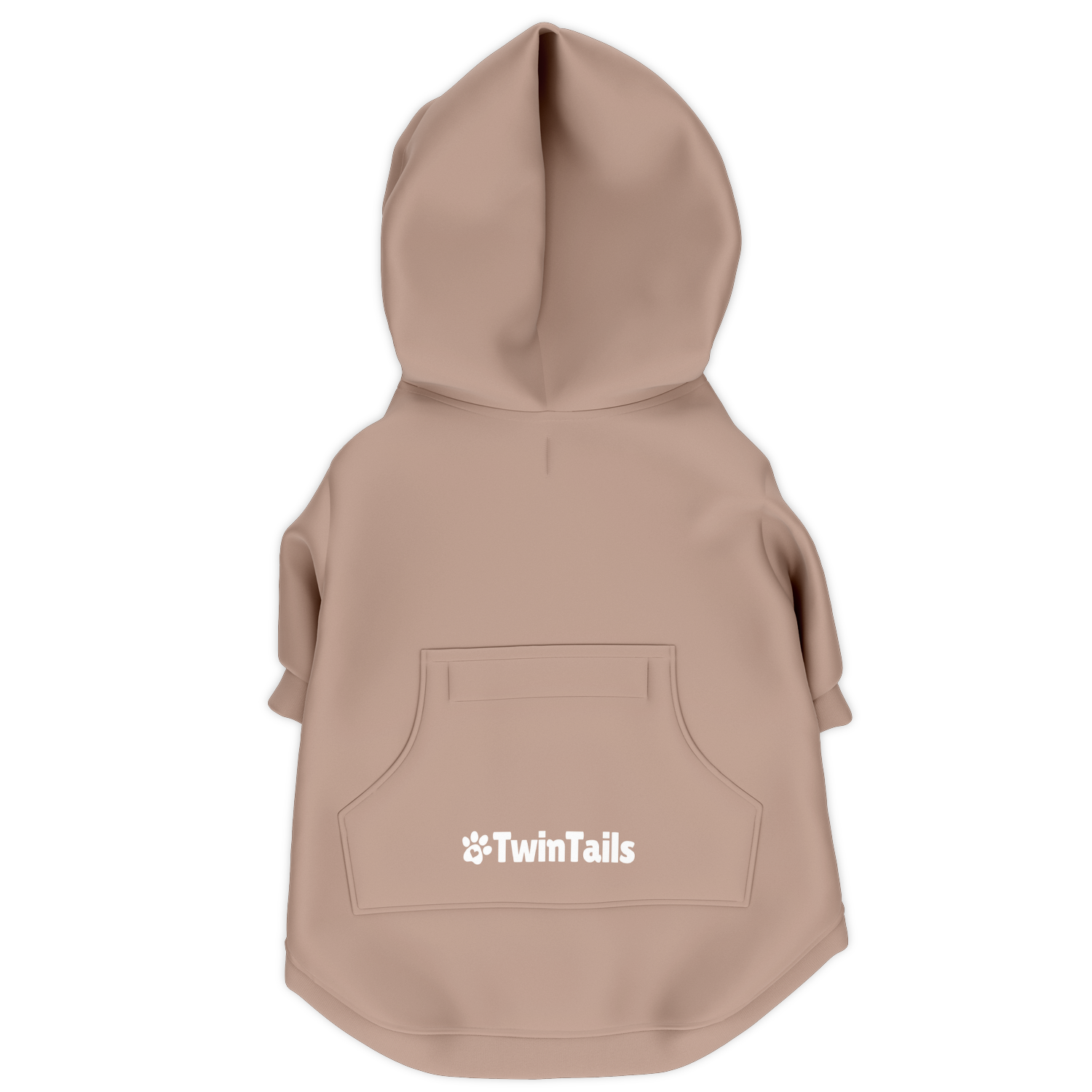 Muted Clay Mensch-Hund Kapuzenpullover Set  Mensch-Hund Kapuzenpullover Set TwinTails