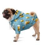 Bier Mustache Hund Kapuzenpullover  Bier Mustache Hund Kapuzenpullover TwinTails