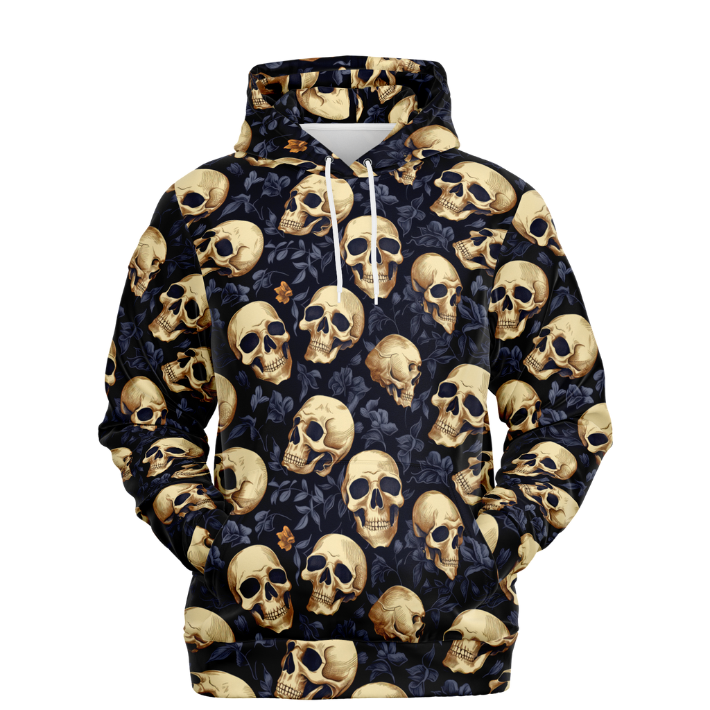 Skulls Muster Mensch-Hund Kapuzenpullover Set  Mensch-Hund Kapuzenpullover Set TwinTails