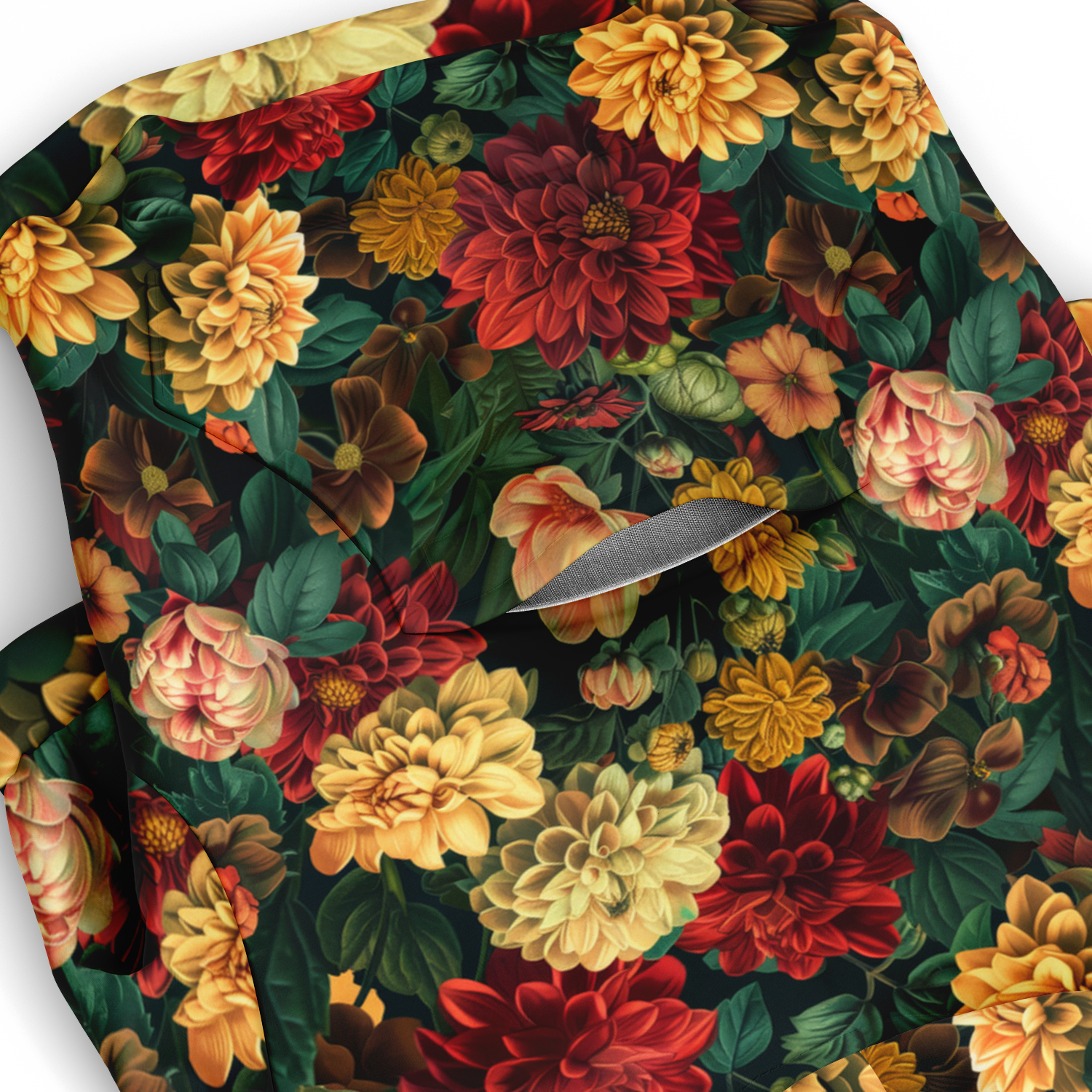 Floral Muster Mensch-Hund Kapuzenpullover Set  Mensch-Hund Kapuzenpullover Set TwinTails