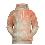 Samt Orange Kapuzenpullover - Unisex  Athletic Hoodie - AOP TwinTails