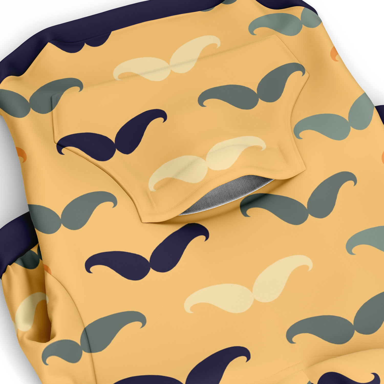 Mustache Hund Kapuzenpullover  Mustache Hund Kapuzenpullover TwinTails