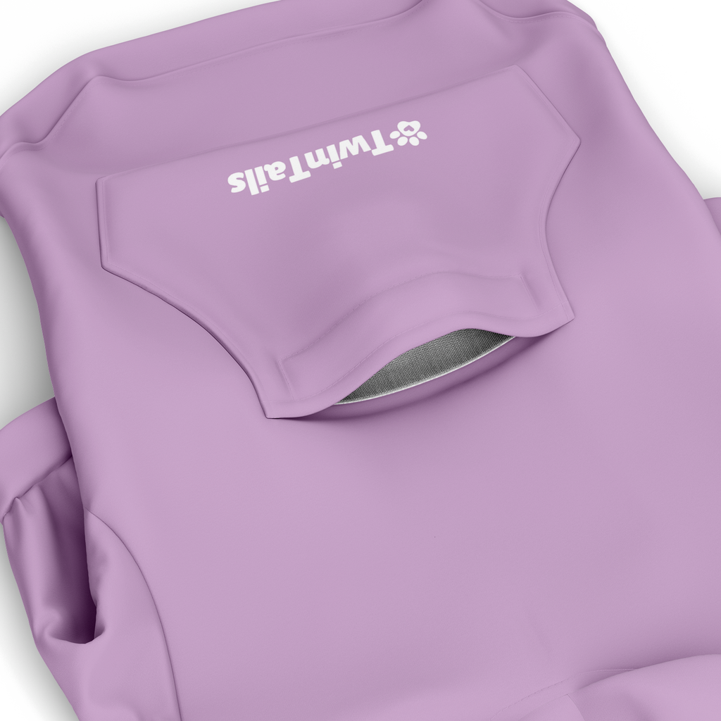 Muted Mauve Mensch-Hund Kapuzenpullover Set  Mensch-Hund Kapuzenpullover Set TwinTails