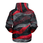 Red Dots Kapuzenpullover - Unisex  Athletic Hoodie - AOP TwinTails