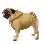 Faded Mustard Hund Kapuzenpullover  Hund Kapuzenpullover TwinTails