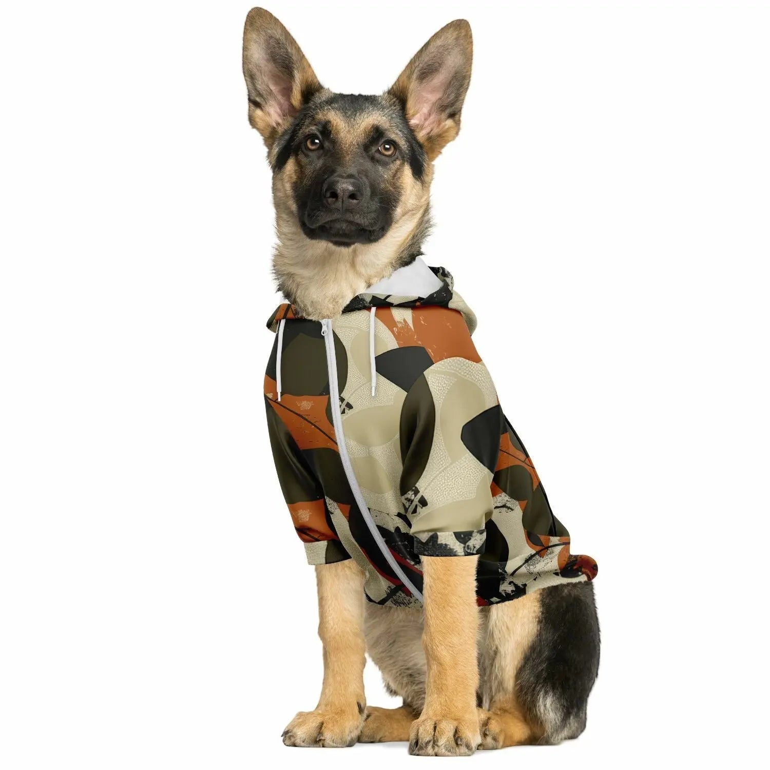 Blätter Hund Kapuzenpullover  Blätter Hund Kapuzenpullover TwinTails