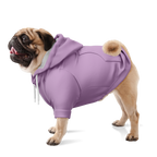 Muted Mauve Hund Kapuzenpullover  Hund Kapuzenpullover TwinTails