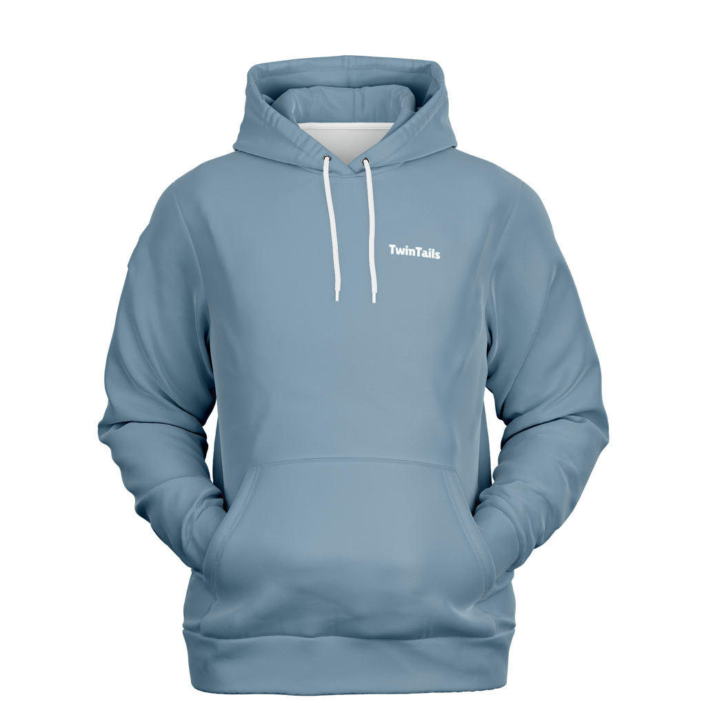Washed Denim Mensch-Hund Kapuzenpullover Set  Mensch-Hund Kapuzenpullover Set TwinTails