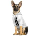 White Necktie Hund Kapuzenpullover  Hund Kapuzenpullover TwinTails