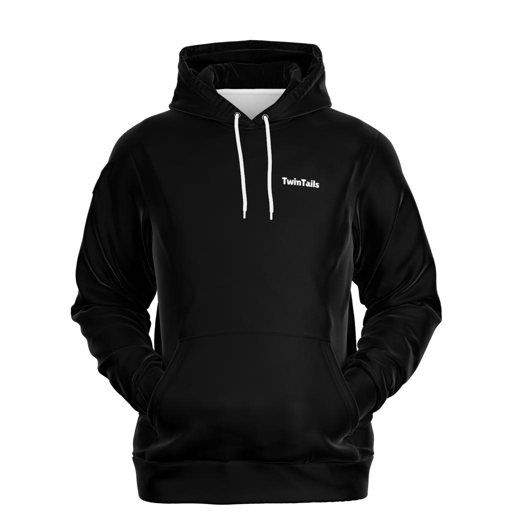 Night Balck Mensch-Hund Kapuzenpullover Set  Mensch-Hund Kapuzenpullover Set TwinTails