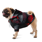 Red Dots Hund Kapuzenpullover  Hund Kapuzenpullover TwinTails
