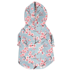 Cherry Blossom Hund Kapuzenpullover  Athletic Dog Zip-Up Hoodie - AOP TwinTails