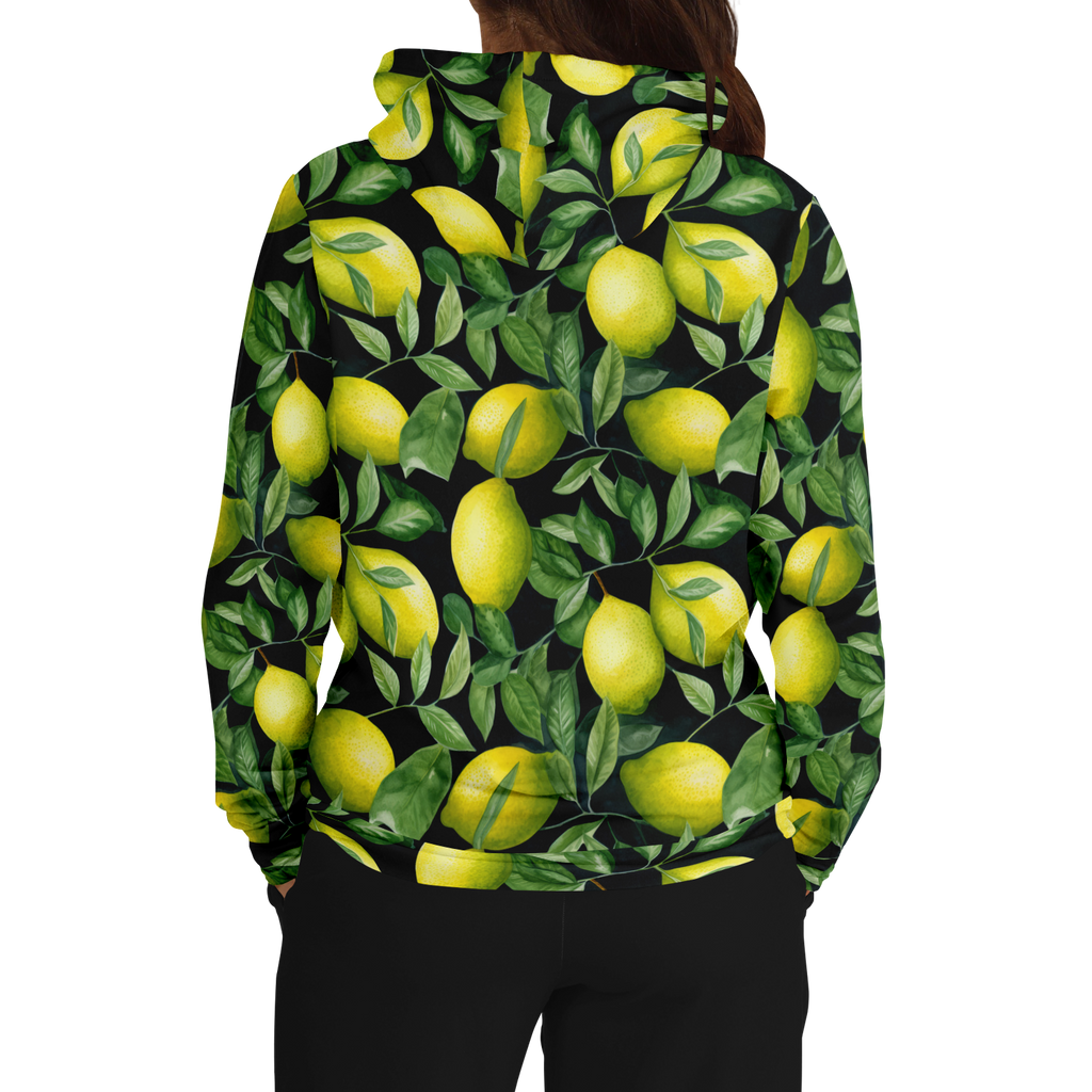 Lemon Kapuzenpullover - Unisex  Athletic Hoodie - AOP TwinTails