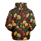 Floral Muster Kapuzenpullover - Unisex  Kapuzenpullover - Unisex TwinTails