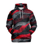 Red Dots Kapuzenpullover - Unisex  Athletic Hoodie - AOP TwinTails