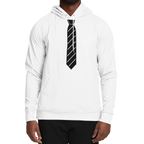White Necktie Kapuzenpullover - Unisex  Athletic Hoodie - AOP TwinTails