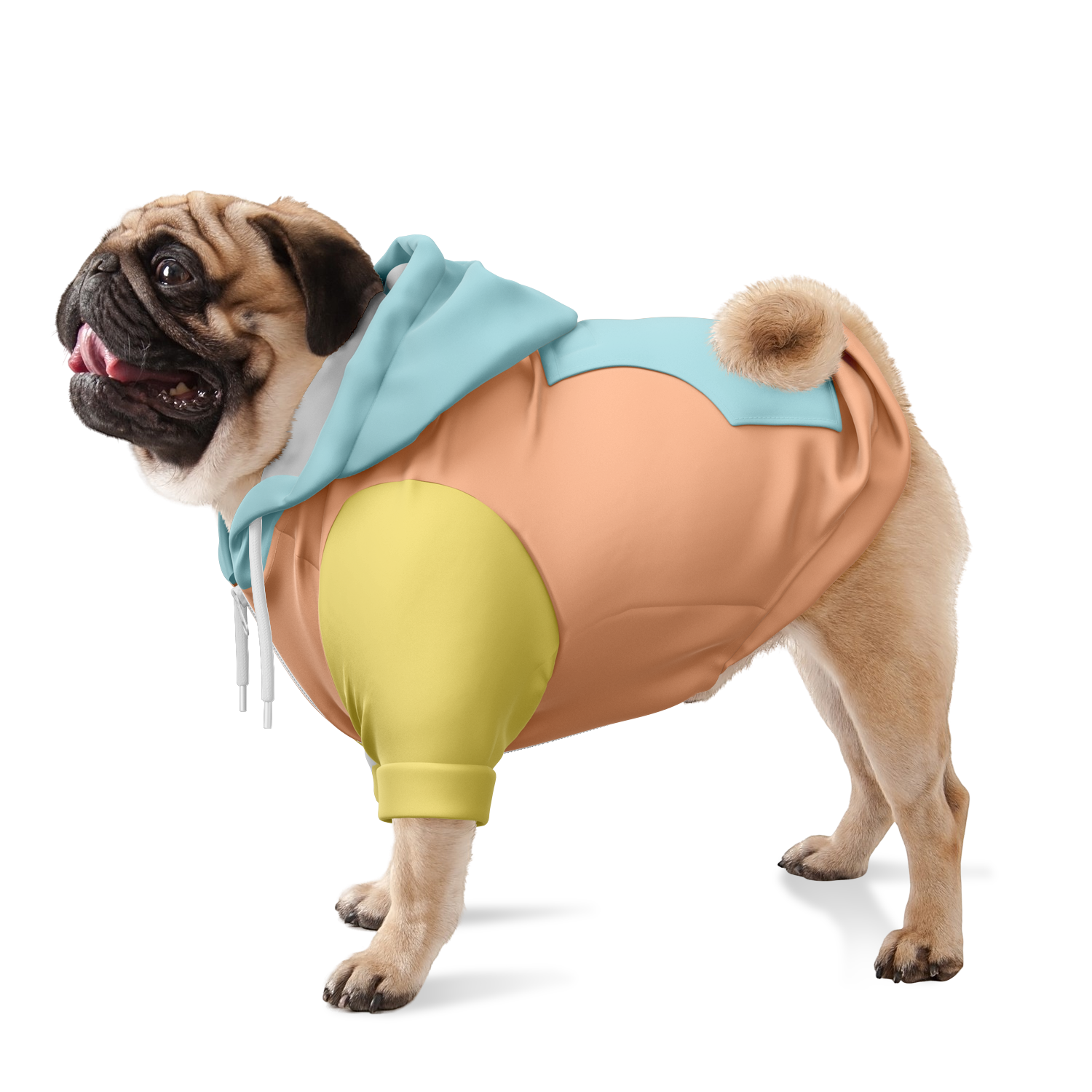 Creamy Sorbet Hund Kapuzenpullover  Creamy Sorbet Hund Kapuzenpullover TwinTails