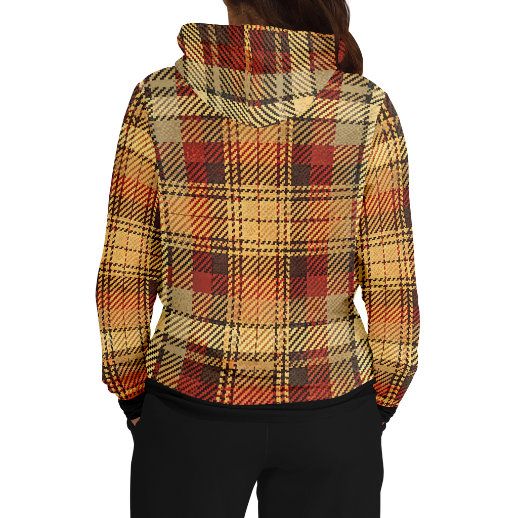 Herbstkaro Kapuzenpullover - Unisex  Herbstkaro Kapuzenpullover - Unisex TwinTails