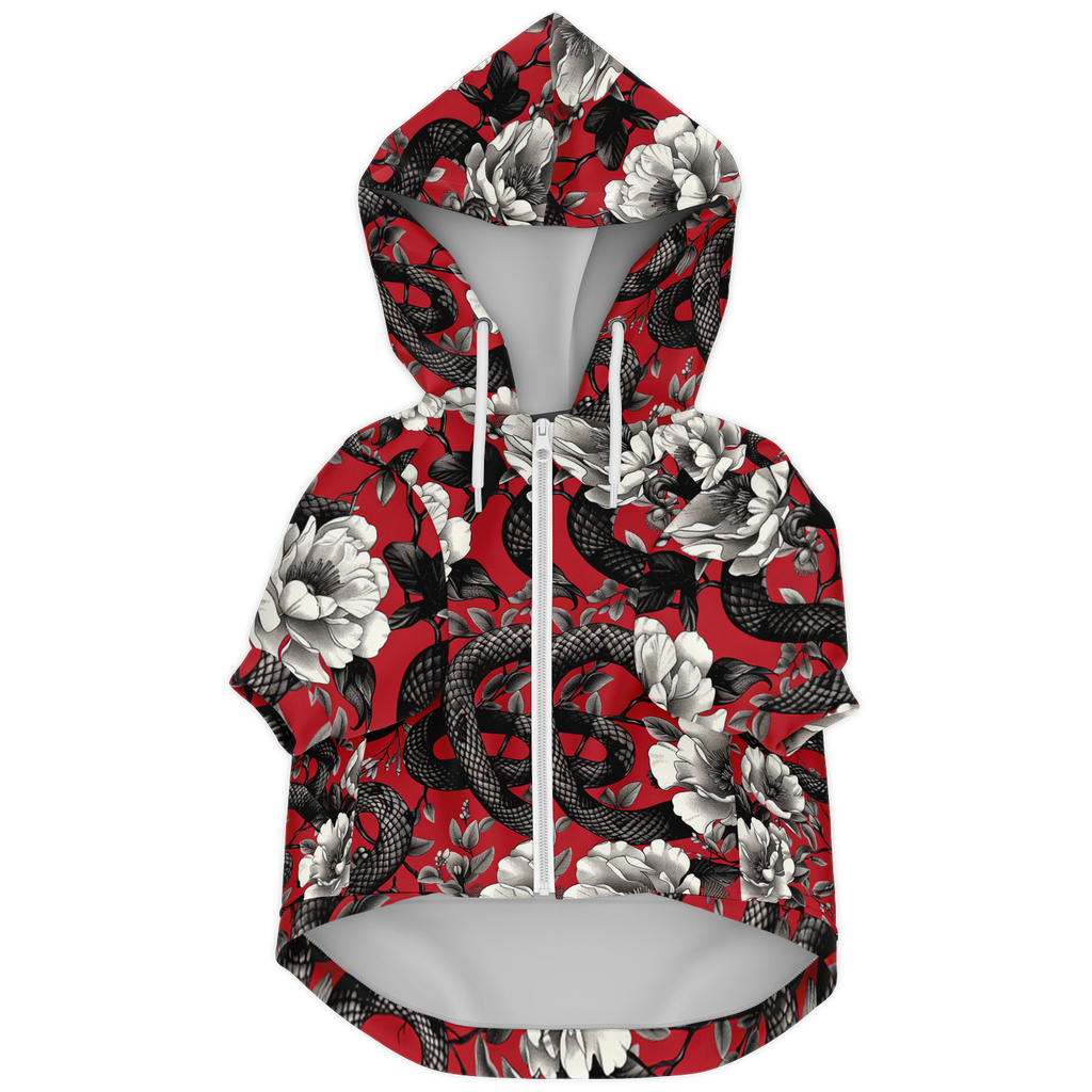 Snaky Dark Mensch-Hund Kapuzenpullover Set  Mensch-Hund Kapuzenpullover Set TwinTails