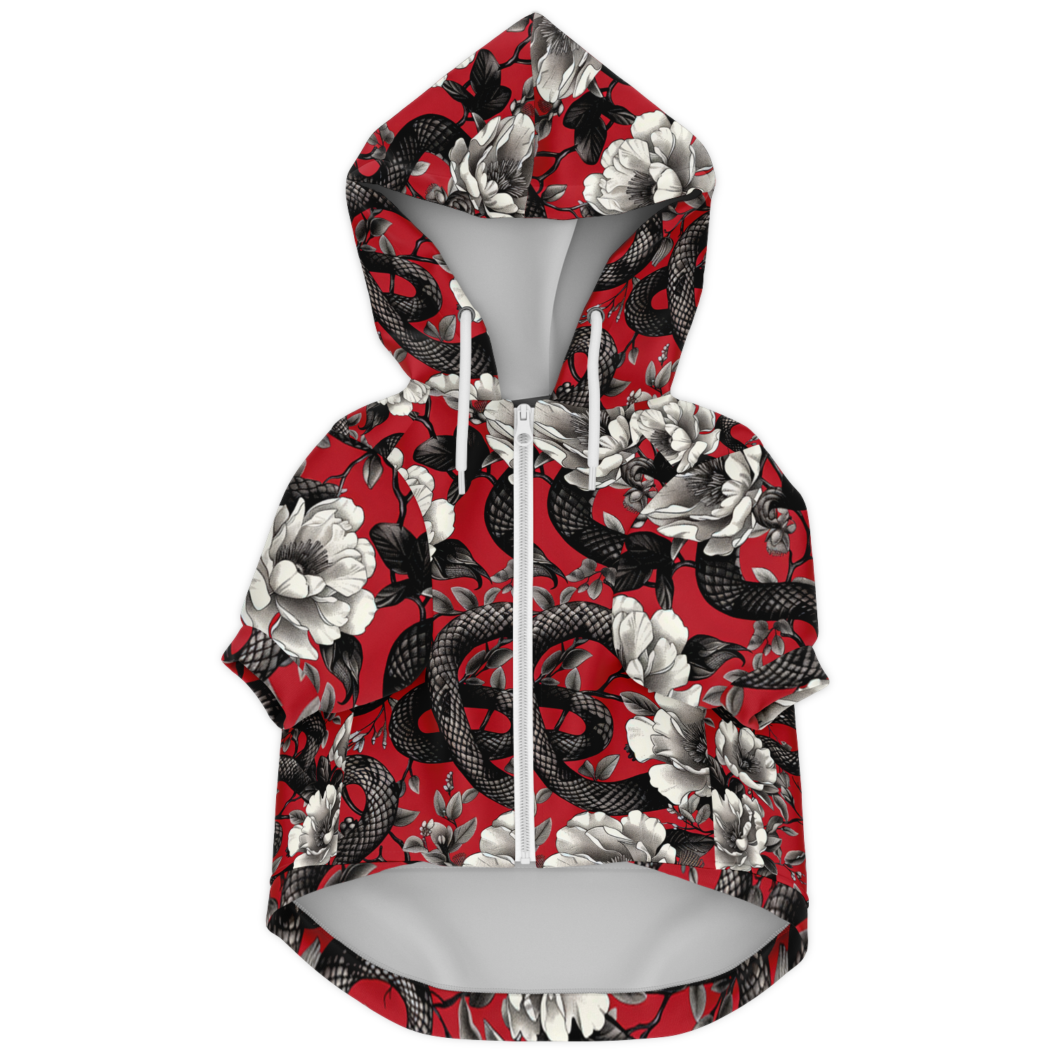 Snaky Dark Mensch-Hund Kapuzenpullover Set  Mensch-Hund Kapuzenpullover Set TwinTails