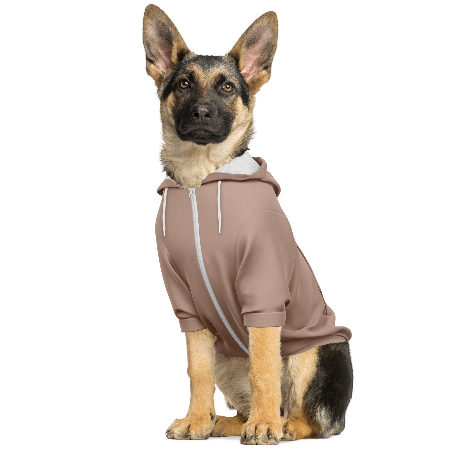 Muted Clay Hund Kapuzenpullover  Hund Kapuzenpullover TwinTails