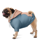 Peach Denim Hund Kapuzenpullover  Hund Kapuzenpullover TwinTails