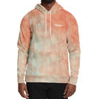 Samt Orange Kapuzenpullover - Unisex  Athletic Hoodie - AOP TwinTails