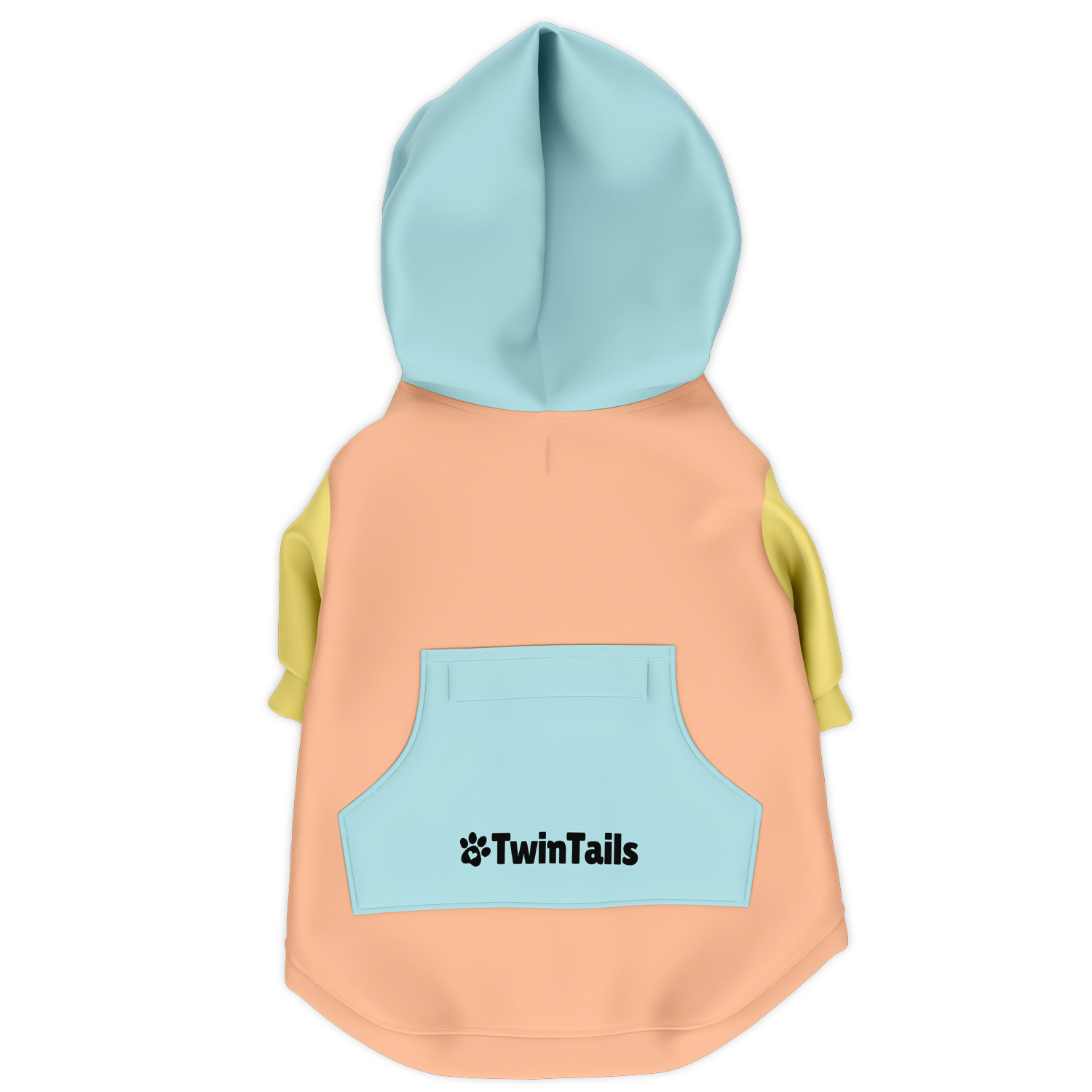 Creamy Sorbet Mensch-Hund Kapuzenpullover Set  Mensch-Hund Kapuzenpullover Set TwinTails