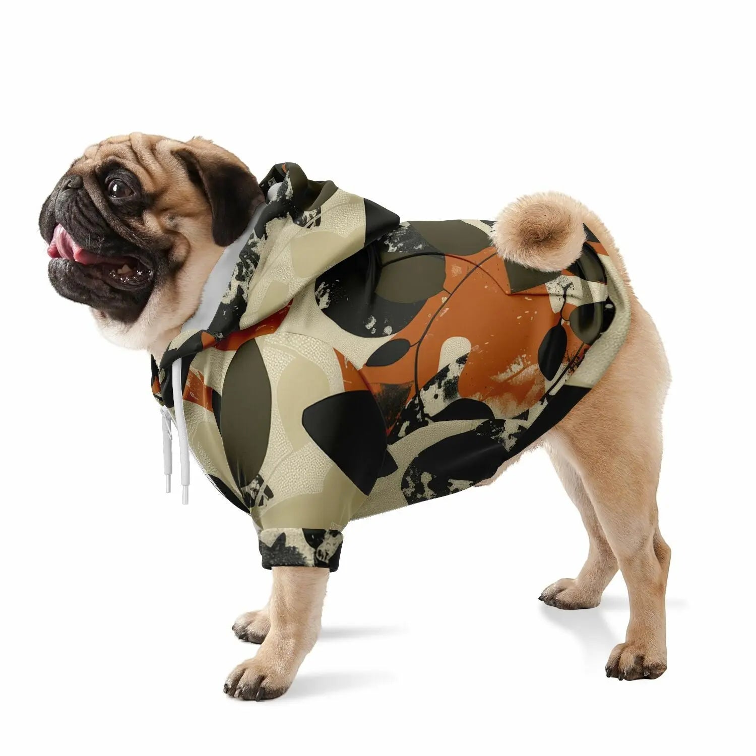 Blätter Hund Kapuzenpullover  Blätter Hund Kapuzenpullover TwinTails