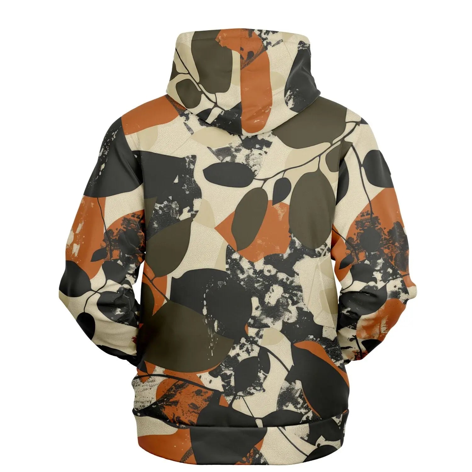 Blätter Muster Kapuzenpullover - Unisex  Blätter Muster Kapuzenpullover - Unisex TwinTails