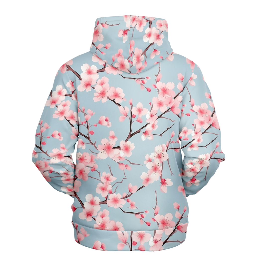 Cherry Blossom Kapuzenpullover - Unisex  Athletic Hoodie - AOP TwinTails