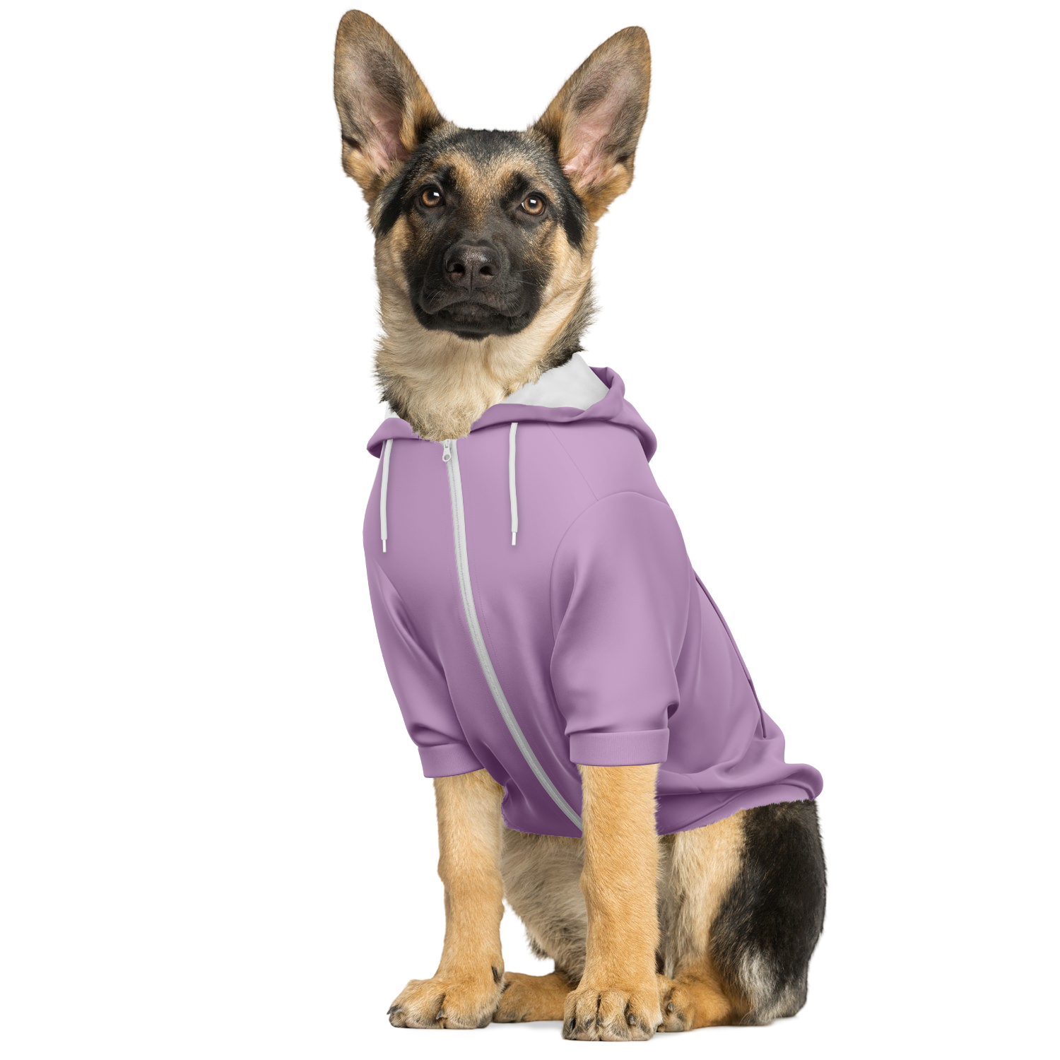 Muted Mauve Hund Kapuzenpullover  Hund Kapuzenpullover TwinTails