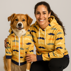 Mustache Mensch-Hund Kapuzenpullover Set  Mustache Mensch-Hund Kapuzenpullover Set TwinTails
