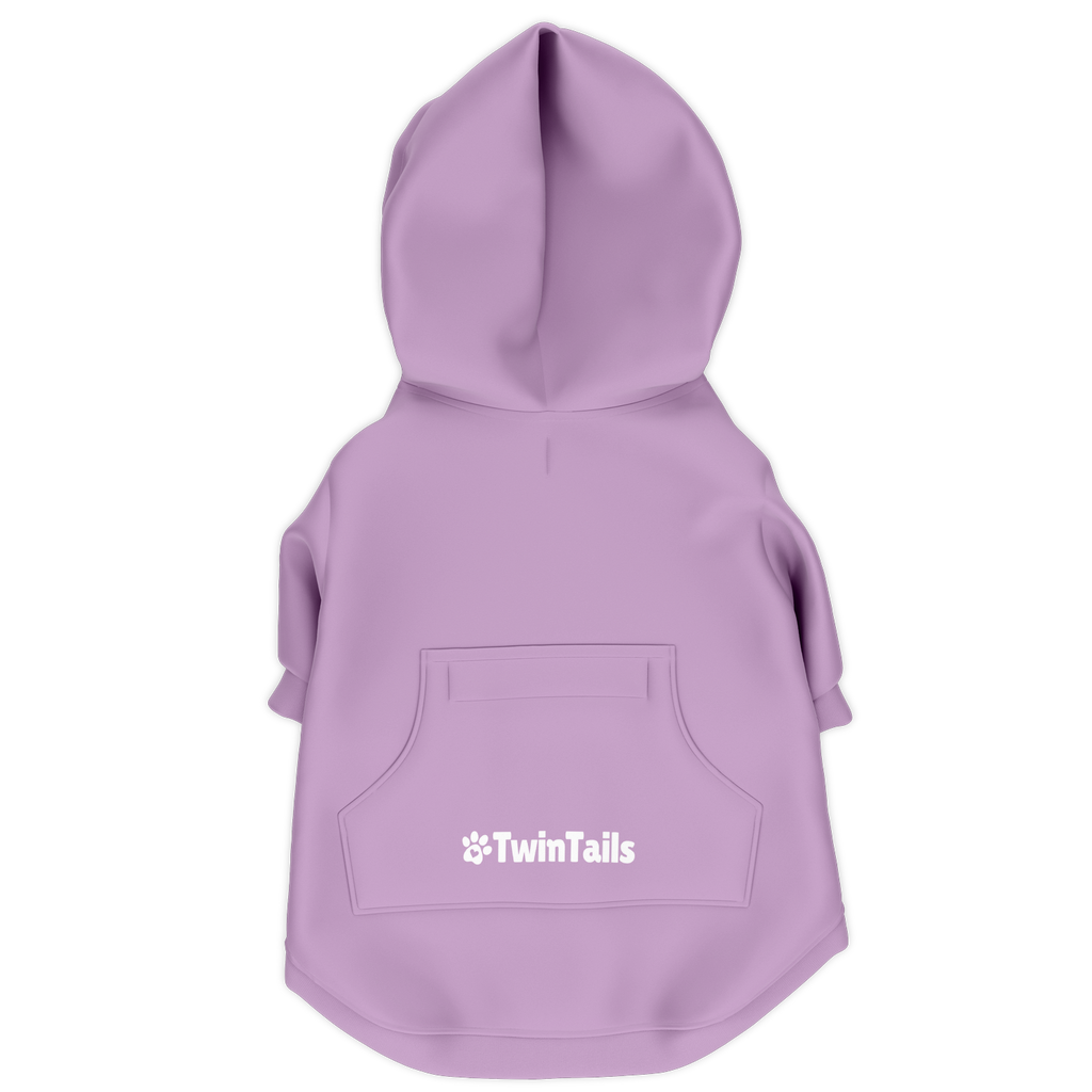 Muted Mauve Mensch-Hund Kapuzenpullover Set  Mensch-Hund Kapuzenpullover Set TwinTails