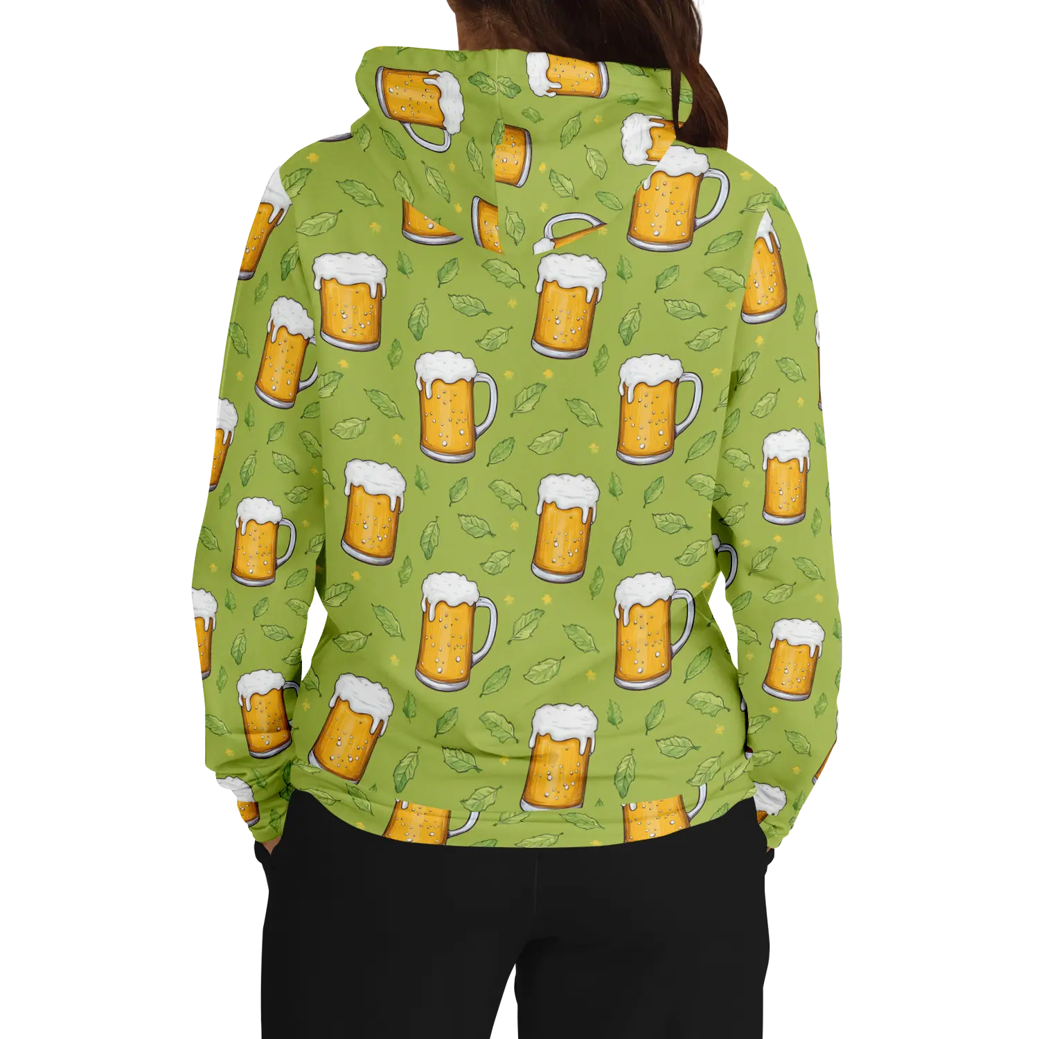 Bier Muster Kapuzenpullover - Unisex  Bier Muster Kapuzenpullover - Unisex TwinTails
