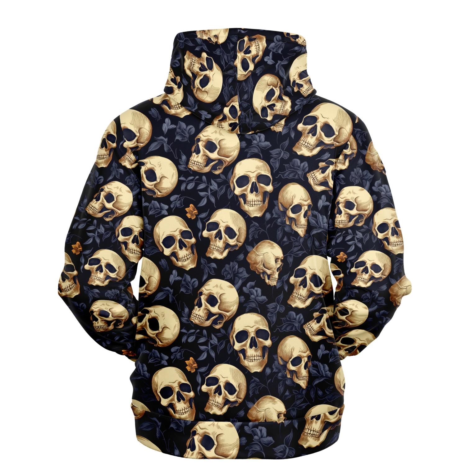 Skulls Muster Kapuzenpullover - Unisex  Athletic Hoodie - AOP TwinTails